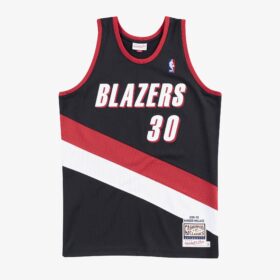 Men's Rasheed Wallace Black Portland Trail Blazers 1999/00 Jersey