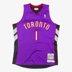 Men's Tracy McGrady Purple/Black Toronto Raptors 1999/00 Jersey