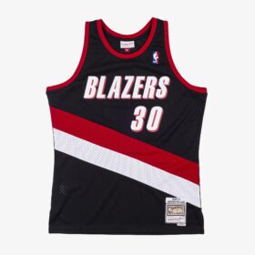 Men's Rasheed Wallace Black Portland Trail Blazers 1999/00 Swingman Jersey