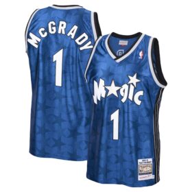 Men's Tracy McGrady Blue Orlando Magic 2000/01 Jersey