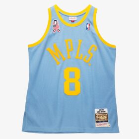 Men's Kobe Bryant Powder Blue Los Angeles Lakers 2001/02 Hardwood Classics Player Jersey