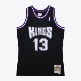 Men's Doug Christie Black Sacramento Kings 2001/02 Hardwood Classics Swingman Jersey