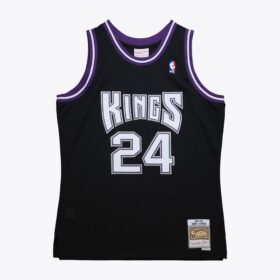 Men's Bobby Jackson Black Sacramento Kings 2001/02 Hardwood Classics Swingman Jersey