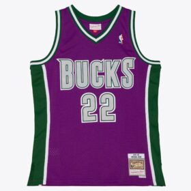 Men's Michael Redd Purple Milwaukee Bucks 2001/02 Hardwood Classics Swingman Jersey