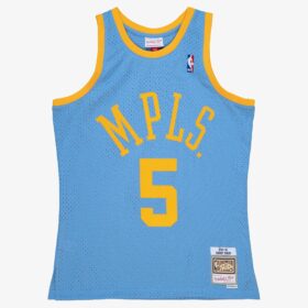 Men's Robert Horry Powder Blue Los Angeles Lakers 2001/02 Hardwood Classics Swingman Player Jersey