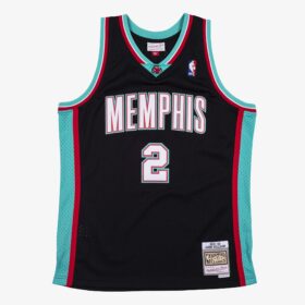 Men's Jason Williams Black Memphis Grizzlies 2001/02 Hardwood Classics Swingman Player Jersey