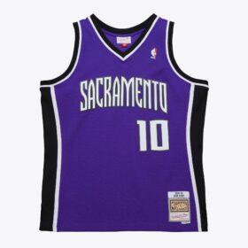 Men's Mike Bibby Purple Sacramento Kings 2002/03 Swingman Jersey