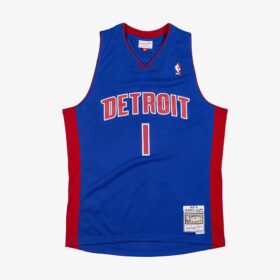 Men's Chauncey Billups Blue Detroit Pistons 2003/04 Hardwood Classics Swingman Player Jersey