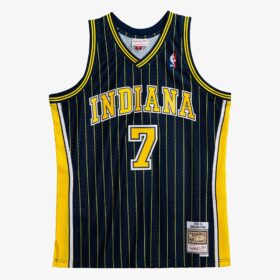 Men's Jermaine O'Neal Navy Indiana Pacers 2003/04 Hardwood Classics Swingman Player Jersey