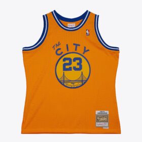 Men's Jason Richardson Gold Golden State Warriors 2003/04 Swingman Jersey