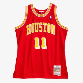 Men's Yao Ming Red Houston Rockets 2004/05 Hardwood Classics Swingman Player Jersey