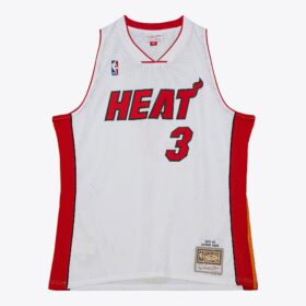 Men's Dwyane Wade White Miami Heat 2005/06 Swingman Jersey