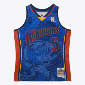 Men's Baron Davis White Golden State Warriors 2006/07 Asian Heritage 6.0 Fashion Swingman Jersey