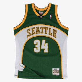 Men's Ray Allen Green Seattle SuperSonics 2006/07 Hardwood Classics Swingman Player Jersey