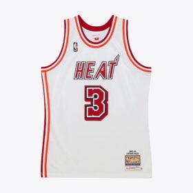 Men's Dwyane Wade White Miami Heat 2007/08 Jersey