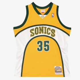 Men's Kevin Durant Gold Seattle SuperSonics 2007/08 Jersey