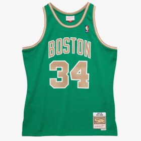 Men's Paul Pierce Kelly Green Boston Celtics 2007/08 Hardwood Classics Swingman Player Jersey