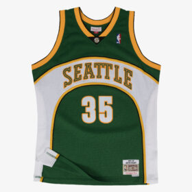 Men's Kevin Durant Green Seattle SuperSonics 2007/08 Hardwood Classics Swingman Player Jersey