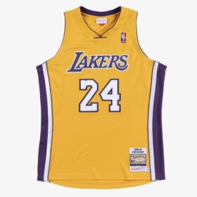 Men's Kobe Bryant Gold Los Angeles Lakers 2008/09 Hardwood Classics Player Jersey