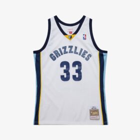 Men's Marc Gasol White Memphis Grizzlies 2010/11 Swingman Jersey