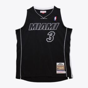 Men's Dwyane Wade Black Miami Heat 2011/12 Alternate Jersey