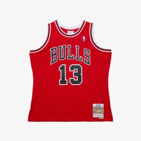 Men's Joakim Noah Red Chicago Bulls 2013/14 Swingman Jersey