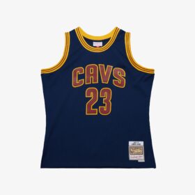 Men's LeBron James Navy Cleveland Cavaliers 2015/16 Alternate Swingman Jersey