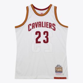 Men's LeBron James White Cleveland Cavaliers 2015/16 Jersey