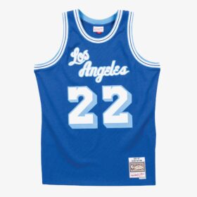 Men's Elgin Baylor Royal Los Angeles Lakers 1960/61 Hardwood Classics Swingman Player Jersey