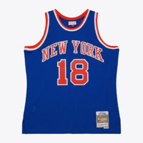 Men's Phil Jackson Blue New York Knicks 1972/73 Swingman Jersey