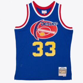 Men's David Thompson Royal Denver Nuggets 1975/76 Hardwood Classics Swingman Player Jersey