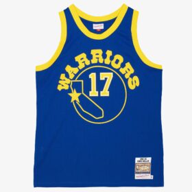 Men's Chris Mullin Royal Golden State Warriors 1985/86 Hardwood Classics Player Jersey