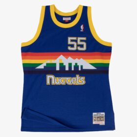 Men's Dikembe Mutombo Royal Denver Nuggets 1991/92 Hardwood Classics Swingman Player Jersey