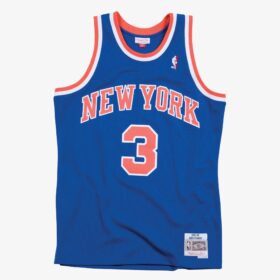 Men's John Starks Blue New York Knicks 1991/92 Hardwood Classics Swingman Player Jersey