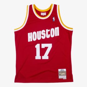 Men's Mario Elie Red Houston Rockets 1993/94 Hardwood Classics Swingman Jersey