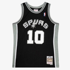 Men's Dennis Rodman Black San Antonio Spurs 1993/94 Hardwood Classics Swingman Player Jersey