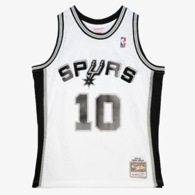 Men's Dennis Rodman White San Antonio Spurs 1993/94 Hardwood Classics Swingman Player Jersey