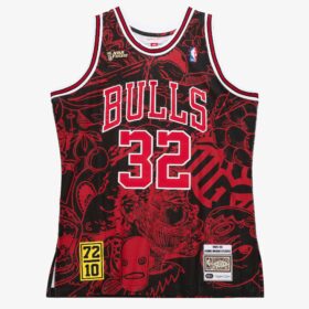 Men's Black 1995/95 Chicago Bulls Hebru Jersey