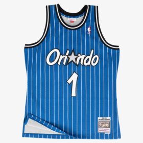 Men's Penny Hardaway Blue Orlando Magic 1994/95 Hardwood Classics Swingman Player Jersey