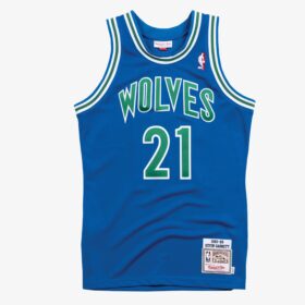 Men's Kevin Garnett Blue Minnesota Timberwolves 1995/96 Jersey