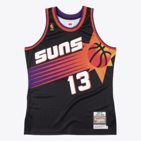 Men's Steve Nash Black Phoenix Suns 1996/97 Jersey