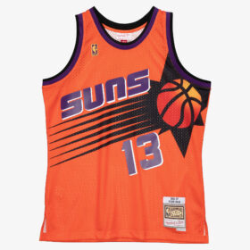 Men's Steve Nash Orange Phoenix Suns 1996/97 Hardwood Classics Reload 2.0 Swingman Jersey