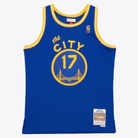 Men's Chris Mullin Royal Golden State Warriors 1996/97 Hardwood Classics Swingman Jersey