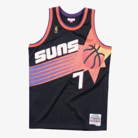 Men's Kevin Johnson Black Phoenix Suns 1996/97 Hardwood Classics Swingman Player Jersey