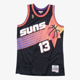 Men's Steve Nash Black Phoenix Suns 1996/97 Hardwood Classics Swingman Player Jersey