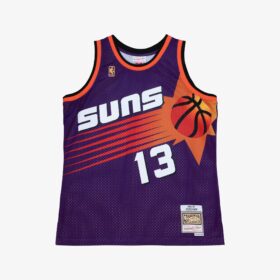 Men's Steve Nash Purple Phoenix Suns 1996/97 Hardwood Classics Swingman Player Jersey