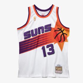 Men's Steve Nash White Phoenix Suns 1996/97 Hardwood Classics Swingman Player Jersey