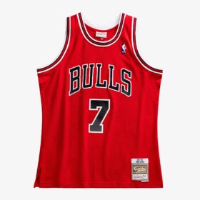 Men's Toni Kukoc Red Chicago Bulls 1997/98 Hardwood Classics Swingman Player Jersey