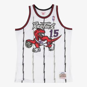 Men's Vince Carter White Toronto Raptors 1998/99 Hardwood Classics Swingman Player Jersey