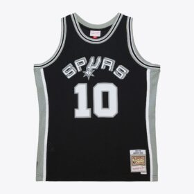 Men's Andrew Gaze Black San Antonio Spurs 1998/99 Swingman Jersey